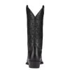 Men's Heritage R Toe Western Boot - Black