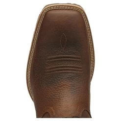 Men's Hybrid Rancher Western Boot - Brown Oiled Rowdy -Equestrian Supplies 10014070 D