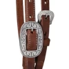 Synergy® Latigo Leather Lined Headstall - Russet