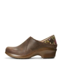 Hera Expert Clog - Antique Brown -Equestrian Supplies 10027294 side