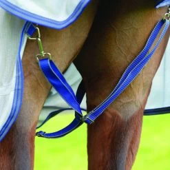 Weatherbeeta ComfiTec Airflow II Standard Neck - Grey/Blue/Grey -Equestrian Supplies 10029250 legs