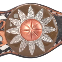 White Daisy Filigree Browband Headstall - ONE SIZE -Equestrian Supplies 1007 12 SC D