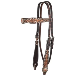 White Daisy Filigree Browband Headstall - ONE SIZE -Equestrian Supplies 1007 12 SC E