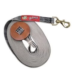 5/A Baker® Lunge Line With Snap - Baker Plaid