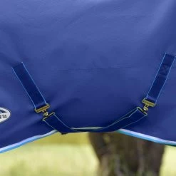 Weatherbeeta Comfitec Ultra Tough Detach-A-Neck - Medium - Blue, Bright Blue And White -Equestrian Supplies 10228810 D