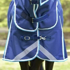 Weatherbeeta Comfitec Ultra Tough Detach-A-Neck - Medium - Blue, Bright Blue And White -Equestrian Supplies 10228810 I