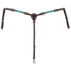 Turquoise Roundup Breast Collar - ONE SIZE