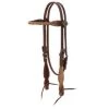 Rough Out Oiled Browband Headstall - N/A
