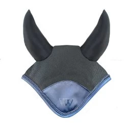 Ergonomic Noise Reducing Fly Veil -Equestrian Supplies 11123 BLACKNAVY l