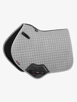 Lemieux Suede Close Contact Square -Equestrian Supplies 11355 GREY l