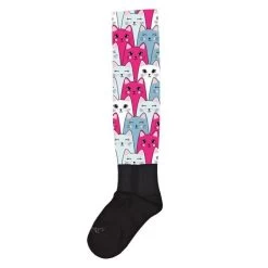 Ovation Child's PerformerZ™ Boot Sock - CHILD -Equestrian Supplies 11470 OMG KITTIES l