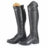 Moretta Gianna Leather Riding Boots - Black