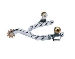 Children's Spurs With Twisted Band - YOUTH