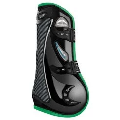 Carbon Gel Vento™ Colors Open Front Boot - Black/Green
