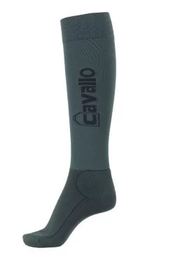 Cavallo Simo Long Sox -Equestrian Supplies 12418 SEAGRNDRKBLUE l