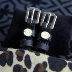 Sloth Face Spur Straps - Black