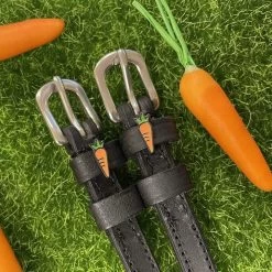 Carrot Spur Straps - Black