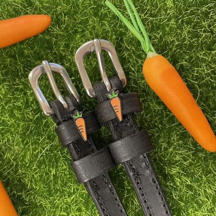 Carrot Spur Straps - Black 1 Carrot Spur Straps - Black