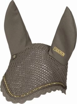 Crystal Fly Hood - Antique Green