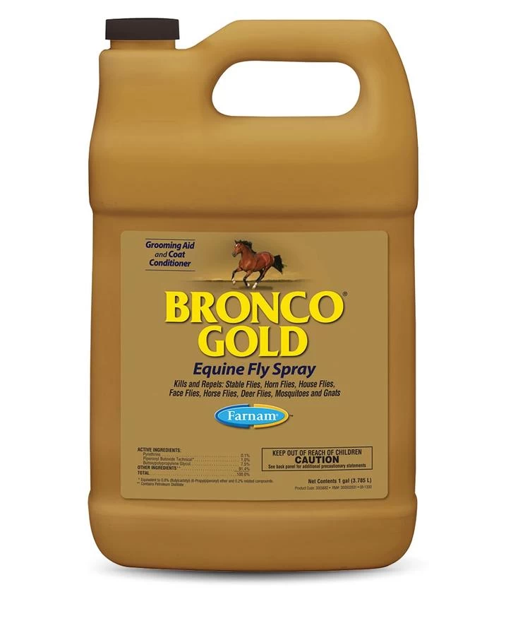 Bronco Gold Fly Spray - 1GAL 1 Bronco Gold Fly Spray - 1GAL