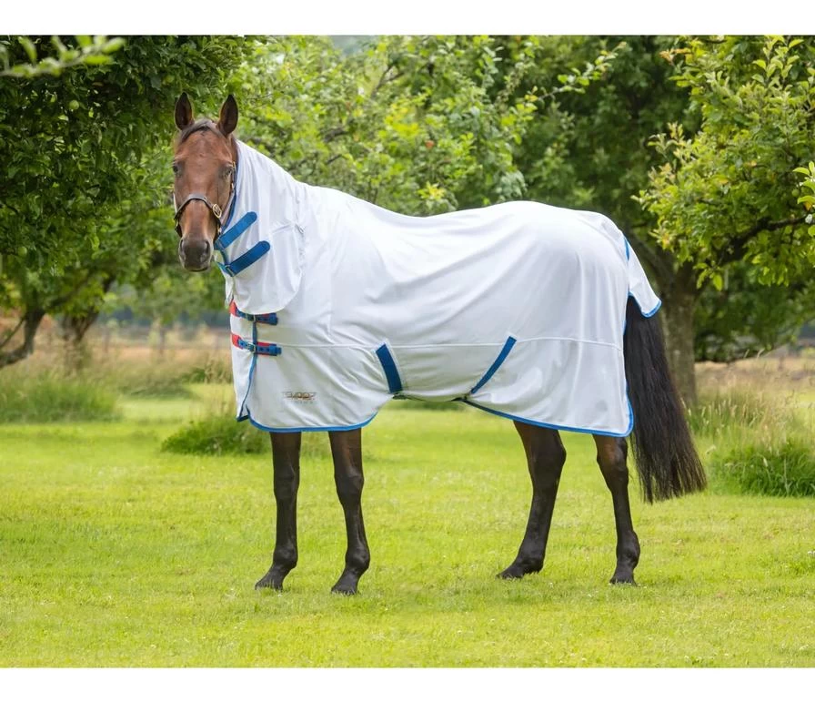 Tempest Fly Sheet With Standard Neck - White 1 Tempest Fly Sheet With Standard Neck - White