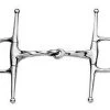 JP Slow Twist Full Cheek Eggbutt Snaffle - 5IN