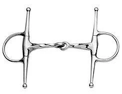 JP Slow Twist Full Cheek Eggbutt Snaffle - 5IN