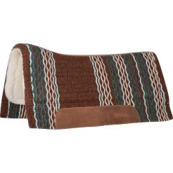 Blanket Top Performance Saddle Pad - Chocolate