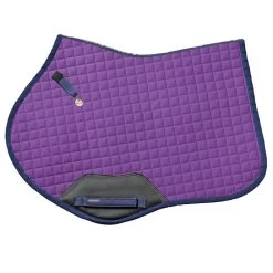 Curvy All Purpose Saddle Pad - PONY -Equestrian Supplies 17056 WISTERIANAVY l