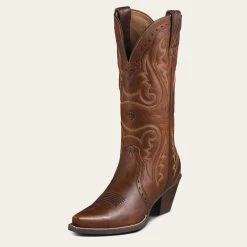 Women's Heritage Western X-Toe Boot - Vintage Caramel