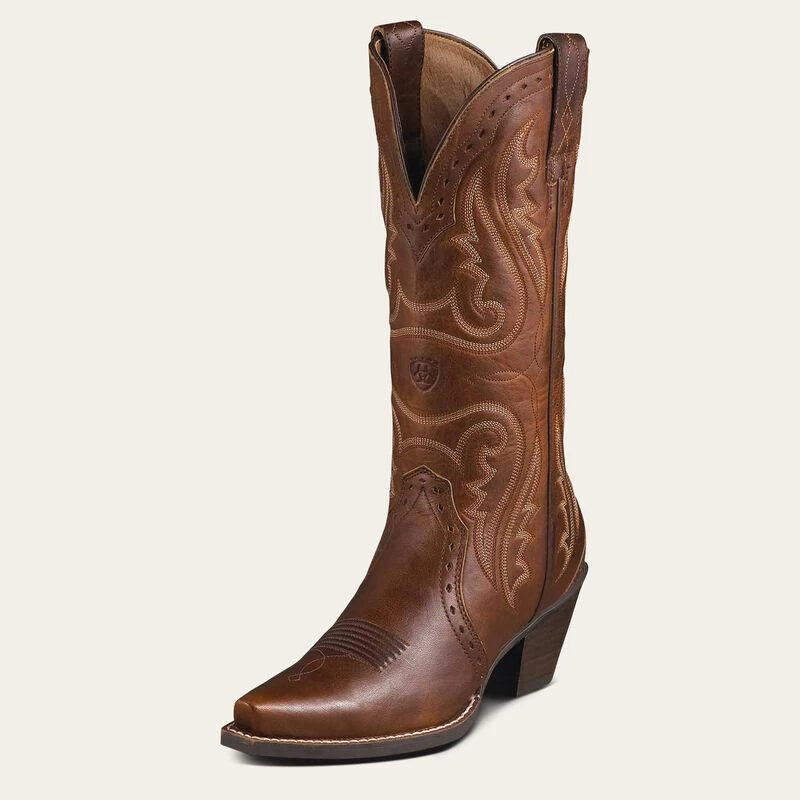 Women's Heritage Western X-Toe Boot - Vintage Caramel 1 Women's Heritage Western X-Toe Boot - Vintage Caramel