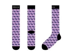 Tall Boot Sock - CHILD 9 Tall Boot Sock - CHILD -Equestrian Supplies 17299 LILAC MODEL HORSE l
