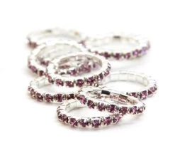 Spiced Equestrian Rhinestone Braid Bling - One Size 14 Spiced Equestrian Rhinestone Braid Bling - One Size -Equestrian Supplies 2207 LAVENDAR l