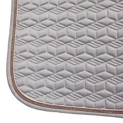 Tango Geometric Dressage Pad - DRESSAGE -Equestrian Supplies 25 0931 SILVER B