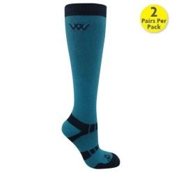 Woof Wear Bamboo Riding Sock - Long -Equestrian Supplies 2651 OCEANNAVY l