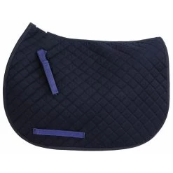 Basic All Purpose Saddle Pad - A/P -Equestrian Supplies 2898 NAVY l