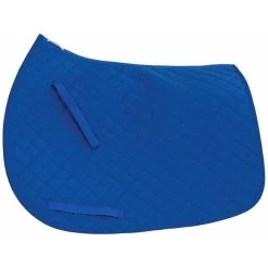 Basic All Purpose Saddle Pad - A/P -Equestrian Supplies 2898 ROYAL BLUE l