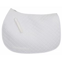 Basic All Purpose Saddle Pad - A/P -Equestrian Supplies 2898 WHITE l