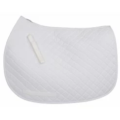 Basic Pony Saddle Pad - PONY -Equestrian Supplies 2899 WHITE l