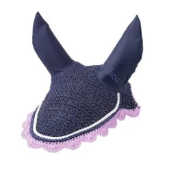 Fly Veil -Equestrian Supplies 3443 NAVYLILAC l