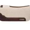 Synergy® Contoured Steam Pressed 100% Merino Wool Felt Performance Saddle Pad - Natural