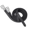 Prestige Non-Stretch Stirrup Leathers 160cm - Black