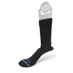 Fits Technologies Light Hiker Sock - Crew - Black