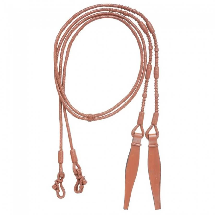 Classic Braided Romel Reins - Dark Oil 1 Classic Braided Romel Reins - Dark Oil