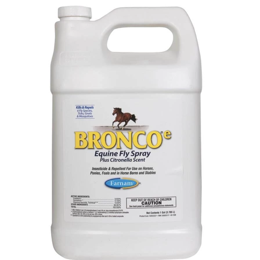 Bronco®E Equine Fly Spray - Gallon - GALLON 1 Bronco®E Equine Fly Spray - Gallon - GALLON