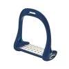 Lorenzini Titanium 2-Piece Jumping Stirrups - Matte Blue