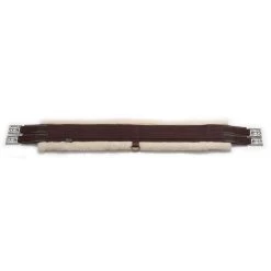 Shires Fleece Lined Girth - Brown