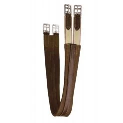 Contour Girth With Heavy Duty Double Elastic On One End - Oakbark