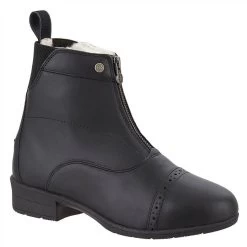 IceLock Merino Front Zip Paddock - Black