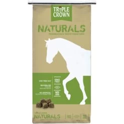 Triple Crown Naturals Premium Alfalfa-Timothy Forage Cubes - 50 Lbs - 50LB
